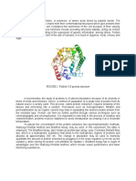 FIGURE 1. Folded 3-D Protein Structure