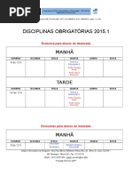 2015-01 Disciplinas Obrigatórias.