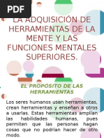 La Adquisición de Herramientas de La Mente