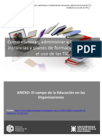 La Educacion en Las Organizaciones