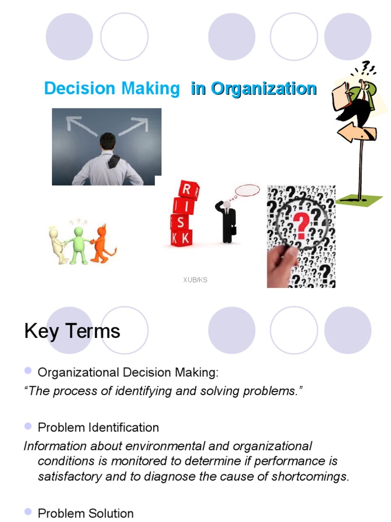 Decision Making in Organization | PDF | Decision Making | Risk