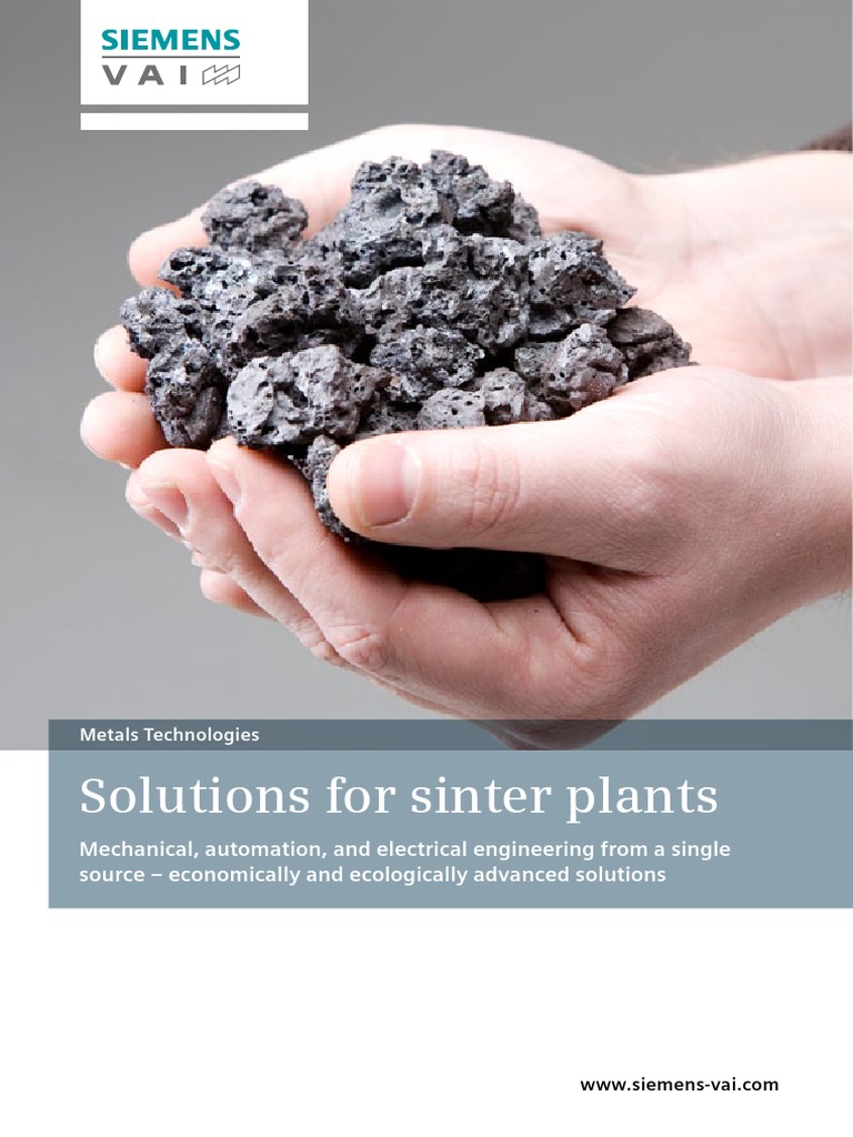 Solutions For Sinter Plants en | PDF | Sintering | Automation