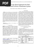 Classification Fuzzy Falt Transformer Eletric