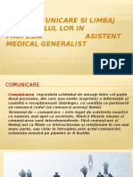 Comunicare Medic Pacient. Power Point.