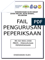 Partition Fail Pengurusan Peperiksaan