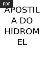 Apostila Do Hidromel