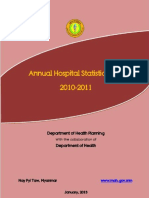 Annual Hospital Statistics Report 2010-2011 PDF