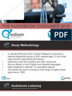 The Audiobook Consumer 2016