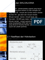 Materi Perkuliahan Kimia Organik I (Alkana Dan Sikloalkana)