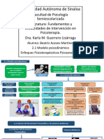 2.1 EL Modelo Psicódinamico