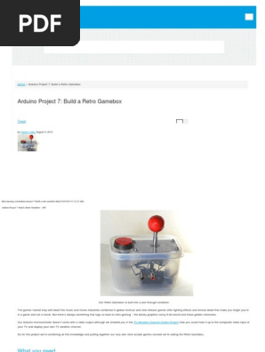 Arduino Project 7_ Build a Retro Gamebox - APC