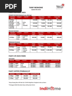 Tarif Indihome Regional 6 KALIMANTAN