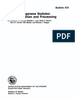 Haynes Law Barron Kramer Maeda Magyar - Pacific Manganese Nodules Characterization and Processing PDF