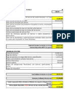 Flujo de Caja Con Graficos y Porcentaje