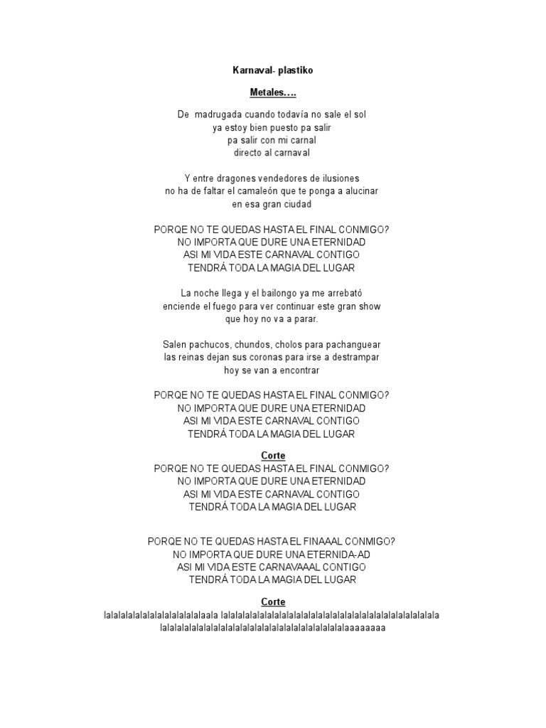 Letra de 