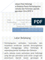 Pemetaan Pola Hidrologi Pantai Surabaya Sidoarjo Pasca Pembangunan Jembatan Suramadu dan Peristiwa Lapindo Menggunakan Citra SPOT 4.pdf