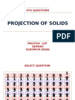VTU SOLID GEOMETRY PROJECTION PROBLEMS