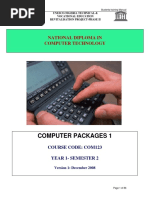 Download COM 123 Computer Packages1Theory BOOKpdf by Synnot Lee SN330893242 doc pdf