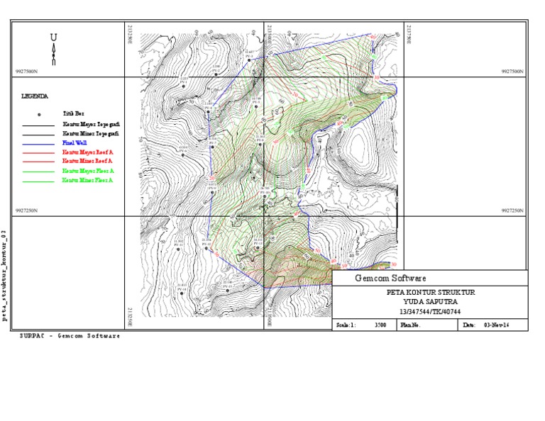 Topographic Contour Map Analysis | PDF