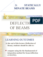 Topic 3 - Deflection of Beams