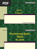 Basics of Java