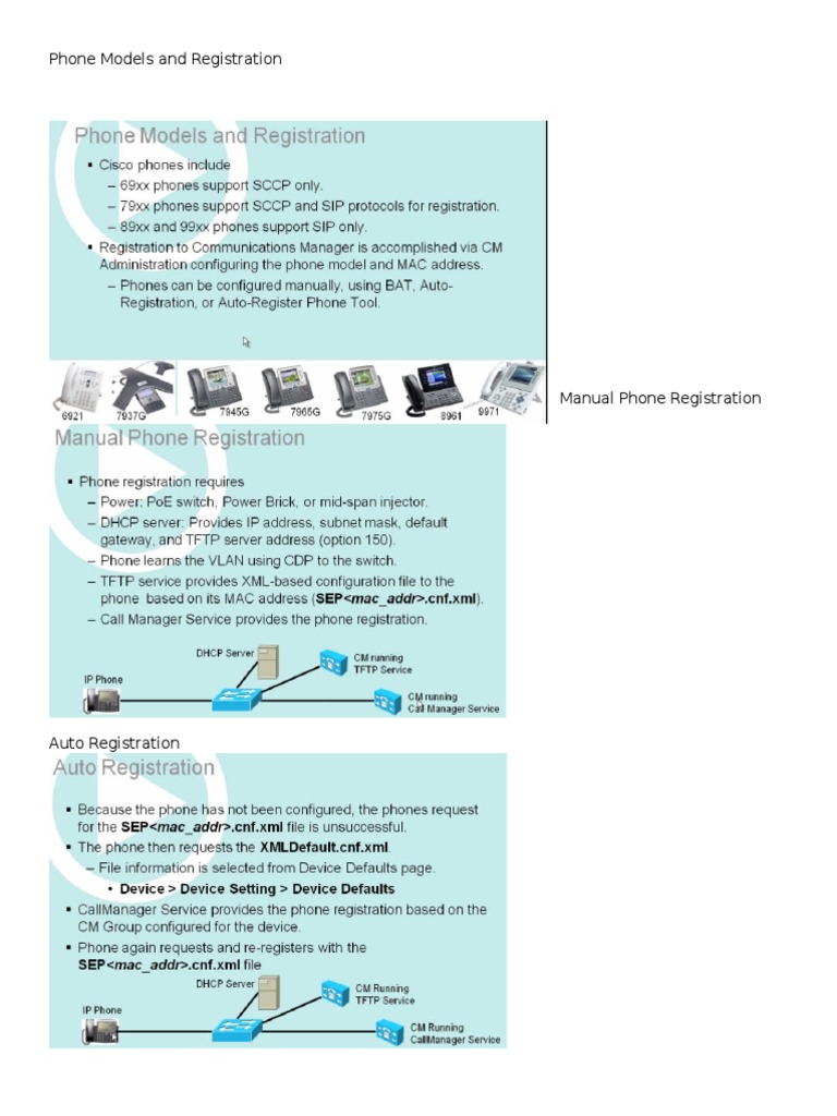 Phone Models and Registration | PDF