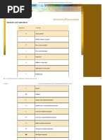 Cheat Sheet for COMP218