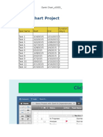 Excel Gantt Chart