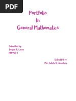 Math Portfolio