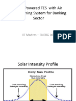 Solar Powered Air Conditioning TES System3