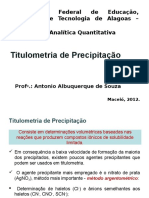 Titulometria de Precipitação-Aula