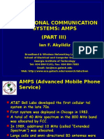1G Personal Communication Systems: Amps (Part Iii)