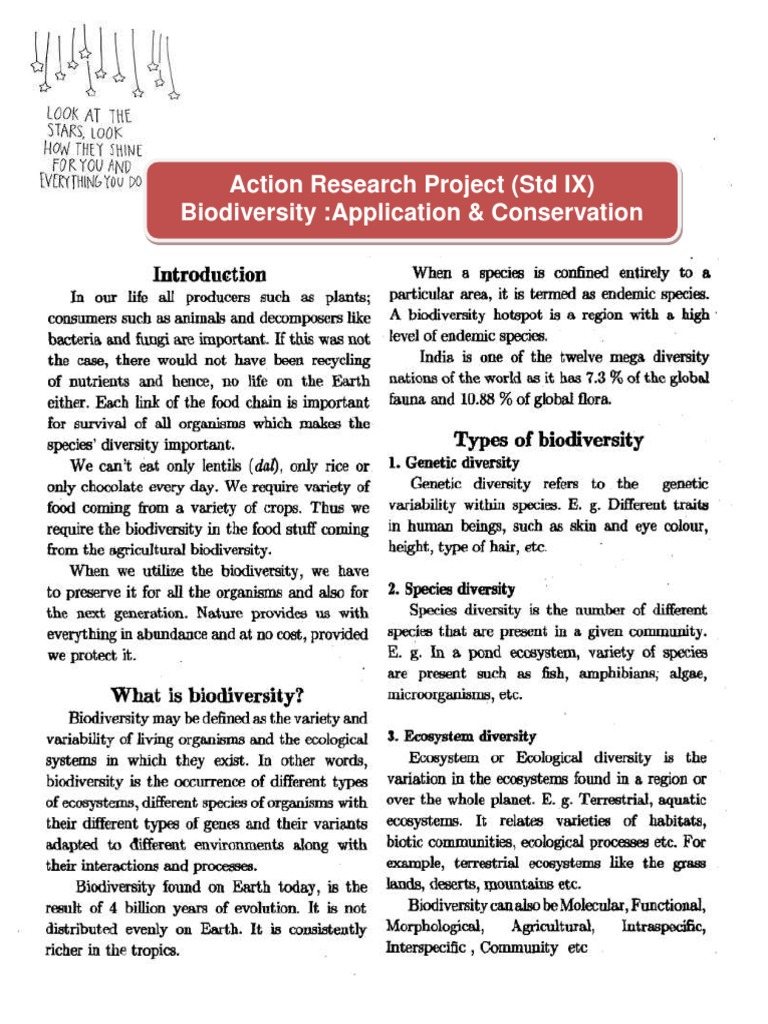 action research project for homi bhabha exam