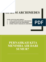 HUKUM ARCHIMEDES