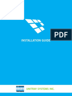 INSTALLATION GUIDE for CABLE TRAY SYSTEMS - by Unitray Systems Inc.pdf