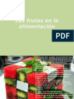 Las Frutas en La Alimentación