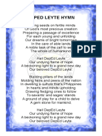 Deped Leyte Hymn