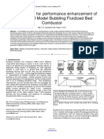 Researchpaper New Features For Performance Enhancement of Experimental Model Bubbling Fluidized Bed Combustor