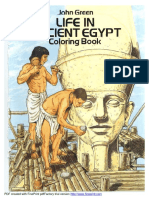 Dover - Life in Ancient Egypt Coloring Book PDF