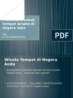 Presentasi Untuk Tempat Wisata Di Negara Saya