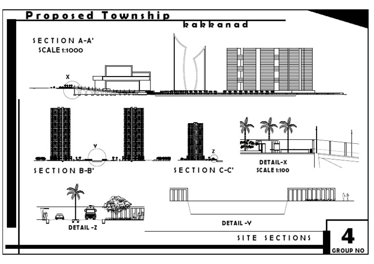 Proposed Township Site Sections | PDF