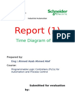 Report (1) : Time Diagram of PLC Programs
