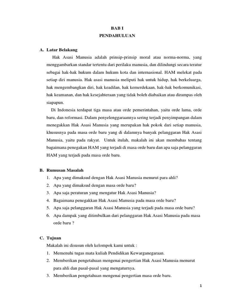 Pasal Yang Mengatur Tentang Pelanggaran Ham - Ini Aturannya