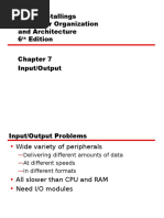 William Stallings Computer Organization and Architecture 6 Edition Input/Output