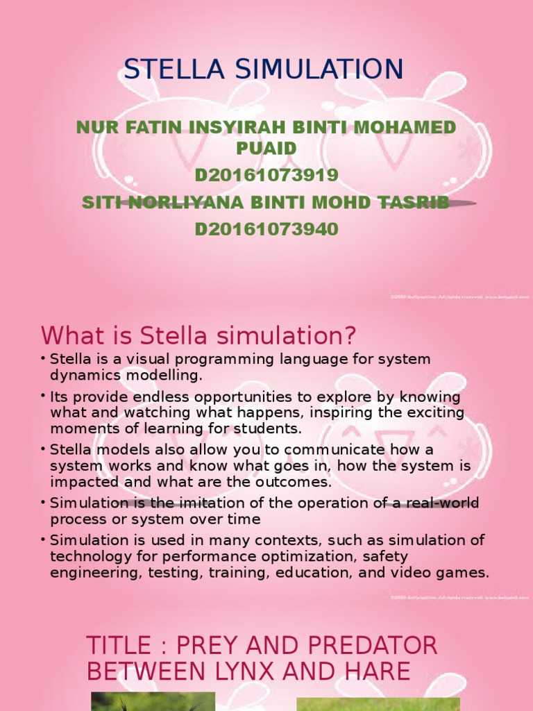 Stella Simulation , MANUAL STELLA UNIVERSIDAD NACIONAL DEL SANTA – BGZD