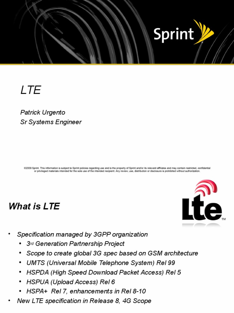 LTE and 4G Technology Overview | PDF