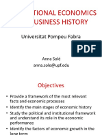 International Economics and Business History: Universitat Pompeu Fabra