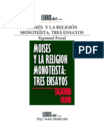 Sigmund Freud - Moisés y la religión monoteísta