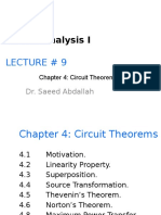 Circuits I Lect10