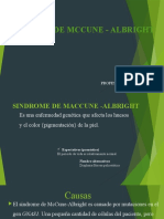 Sindrome de Mccune Albright